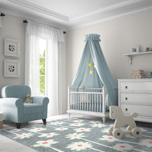 Claremont Kids Big Blooms 3'10" x 5'4" Area Rug in Color Cloudy