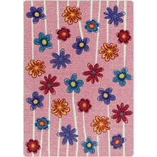 Claremont Kids Big Blooms 3'10" x 5'4" Area Rug in Color Bouquet