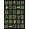 Kid Essentials BioBlocks 7'8" x 10'9" Area Rug in Color Meadow