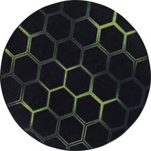 Kid Essentials Breakout 5'4" Round Area Rug in Color Emerald