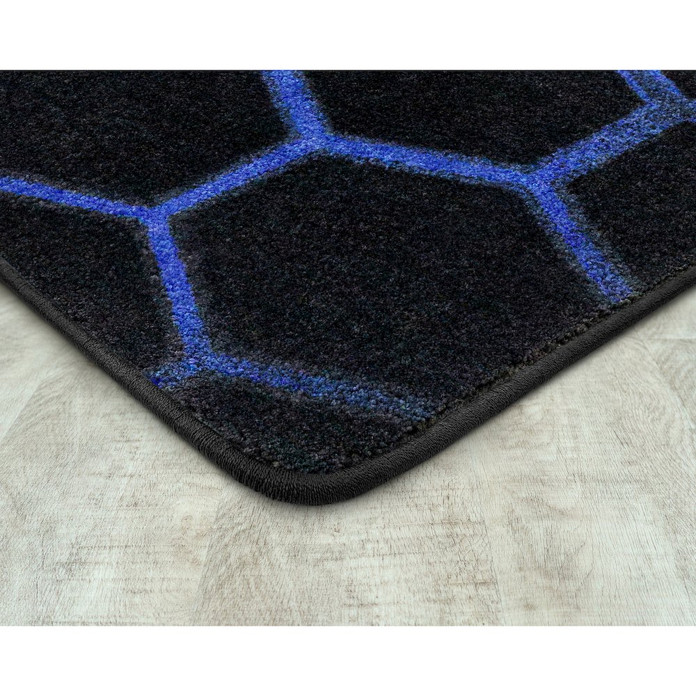 Kid Essentials Breakout 3'10" x 5'4" Area Rug in Color Sapphire