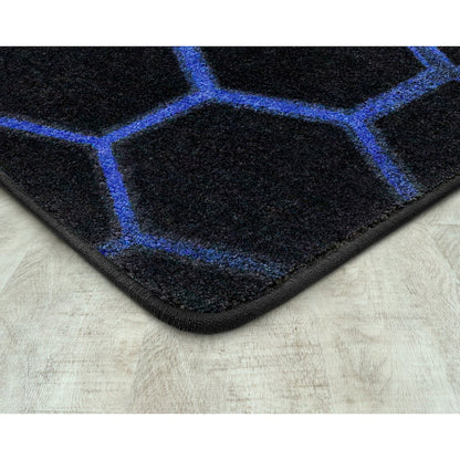 Kid Essentials Breakout 3'10" x 5'4" Area Rug in Color Sapphire