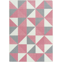Claremont Kids Cartwheel 3'10" x 5'4" Area Rug in Color Blush
