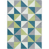 Claremont Kids Cartwheel 3'10" x 5'4" Area Rug in Color Calypso