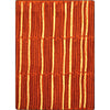 Kid Essentials Cascade 3'10" x 5'4" Area Rug in Color Orange
