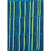 Kid Essentials Cascade 3'10" x 5'4" Area Rug in Color Teal