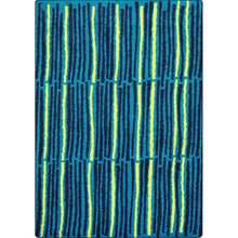 Kid Essentials Cascade 3'10" x 5'4" Area Rug in Color Teal