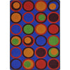 Kid Essentials Circle Back 5'4" x 7'8" Area Rug in Color Primary