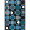 Kid Essentials Circle Back 5'4" x 7'8" Area Rug in Color Sapphire