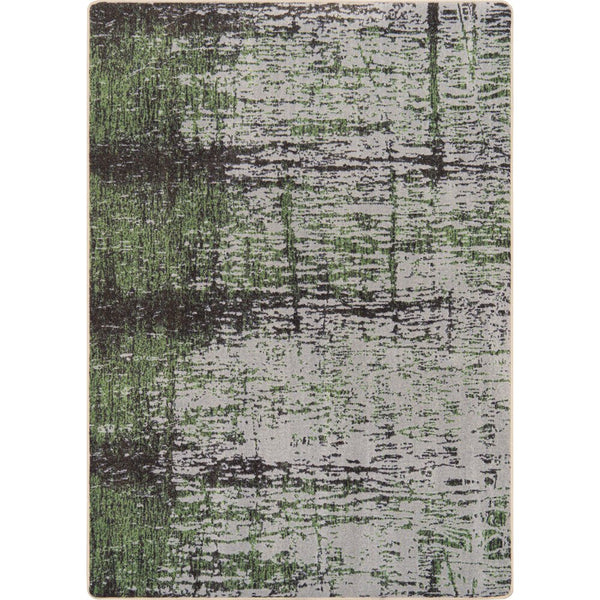 Kid Essentials Coastal Canvas 3'10" x 5'4" Area Rug in Color Spanish Moss
