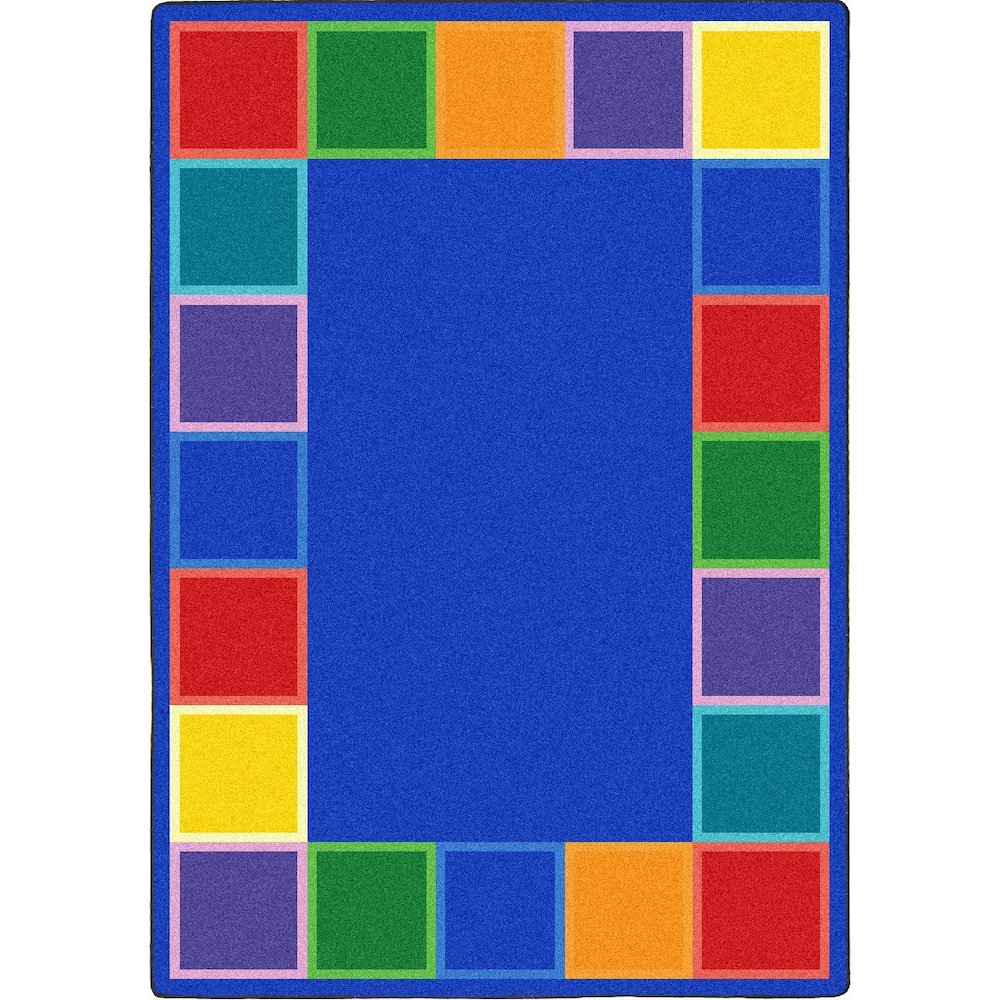Kid Essentials Color Tones 5'4" x 7'8" Area Rug in Color Multi