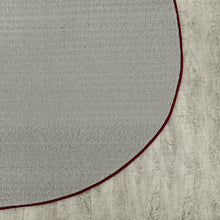 Kid Essentials Endurance 6' x 9' Oval Area Rug in Color Burgundy