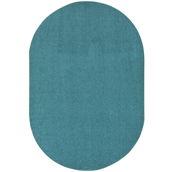 Kid Essentials Endurance 6' x 9' Oval Area Rug in Color Mint