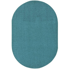 Kid Essentials Endurance 6' x 9' Oval Area Rug in Color Mint