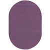 Kid Essentials Endurance 6' x 9' Oval Area Rug in Color Purple