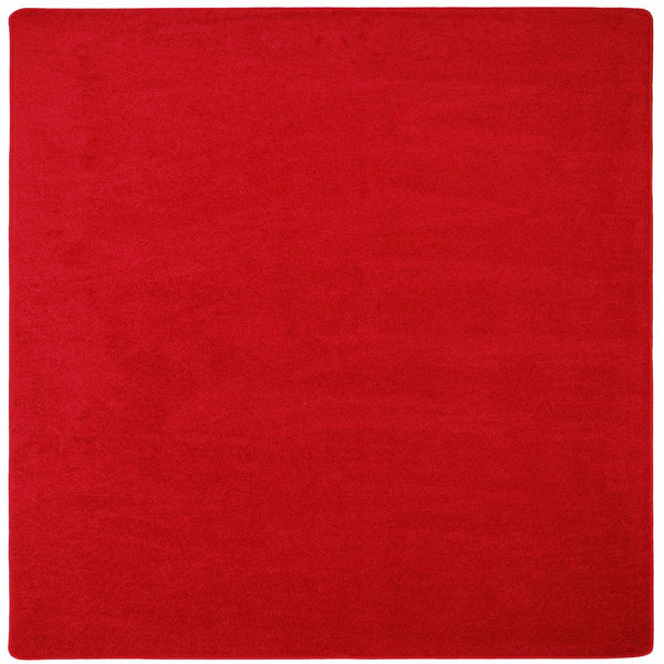 Kid Essentials Endurance 6' x 6' Area Rug in Color Red