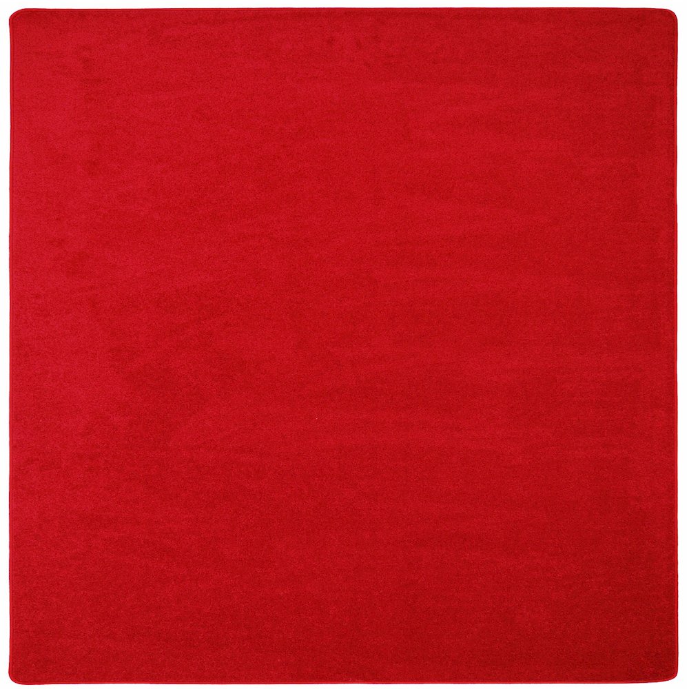 Kid Essentials Endurance 6' x 6' Area Rug in Color Red