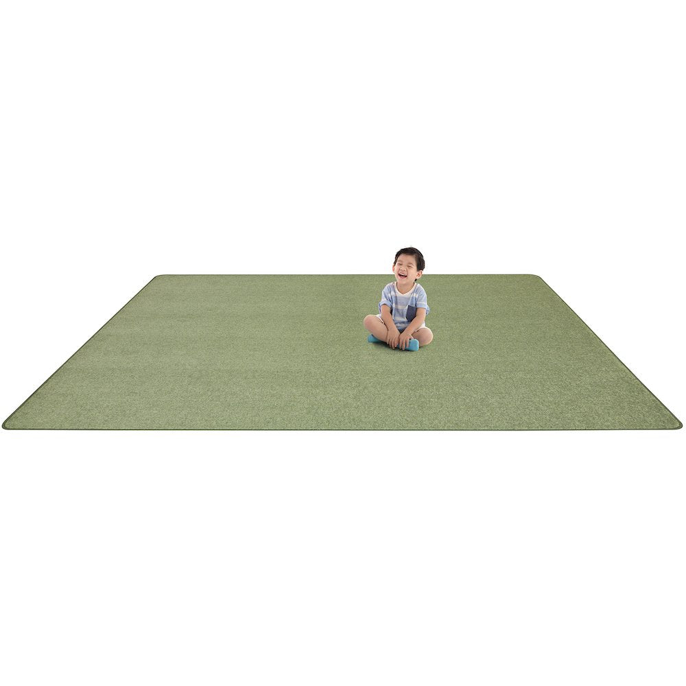 Kid Essentials Endurance 6' x 6' Area Rug in Color Sage