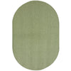 Kid Essentials Endurance 6' x 9' Oval Area Rug in Color Sage