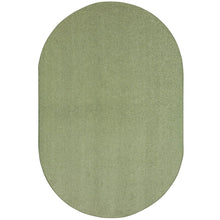 Kid Essentials Endurance 6' x 9' Oval Area Rug in Color Sage