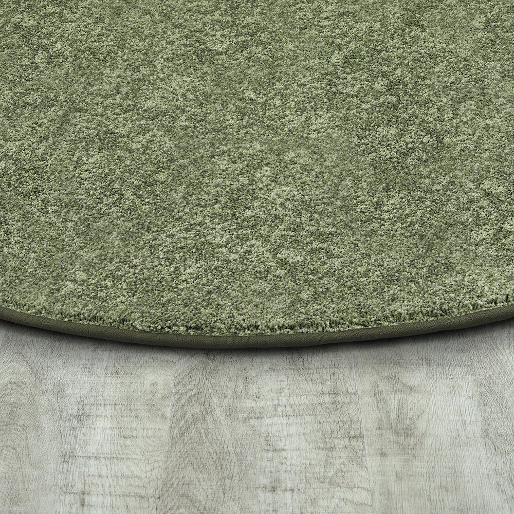 Kid Essentials Endurance 6' x 9' Oval Area Rug in Color Sage