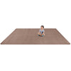 Kid Essentials Endurance 6' x 6' Area Rug in Color Taupe
