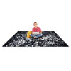 Kid Essentials Eruption 3'10" x 5'4" Area Rug in Color Arctic