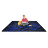 Kid Essentials Eruption 3'10" x 5'4" Area Rug in Color Sapphire