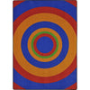 Kid Essentials Fascinate 5'4" x 7'8" Area Rug in Color Primary