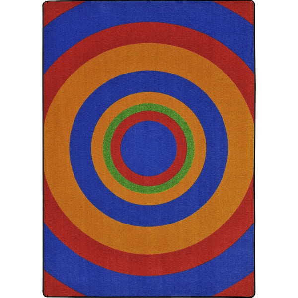 Kid Essentials Fascinate 5'4" x 7'8" Area Rug in Color Primary