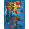 Kid Essentials Fish Tales 5'4" x 7'8" Area Rug in Color Multi