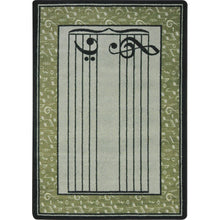 Kid Essentials Fully Staffed 3'10" x 5'4" Area Rug in Color Sage