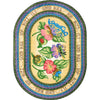 Kid Essentials Good Bugs 3'10" x 5'4" Oval Area Rug in Color Multi