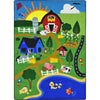 Kid Essentials Happy Farm 5'4" x 7'8" Area Rug in Color Multi