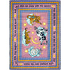 Kid Essentials Hey Diddle Diddle 3'10" x 5'4" Area Rug in Color Pink