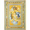 Kid Essentials Hey Diddle Diddle 3'10" x 5'4" Area Rug in Color Yellow