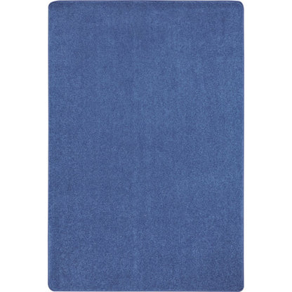 Kid Essentials Just Kidding 4' x 6' Area Rug in Color Cobalt Blue