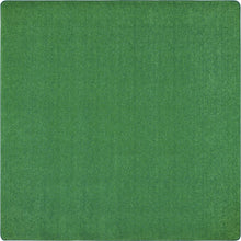 Kid Essentials Just Kidding 6' x 6'  Area Rug in Color Grass Green