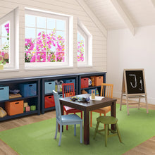 Kid Essentials Just Kidding 4' x 6' Area Rug in Color Lime Green