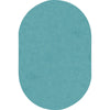 Kid Essentials Just Kidding 6' x 9' Oval Area Rug in Color Seafoam