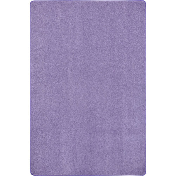 Kid Essentials Just Kidding 4' x 6' Area Rug in Color Very Violet