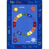 Kid Essentials Learn Through the Seasons 5'4" x 7'8" Area Rug in Color Multi