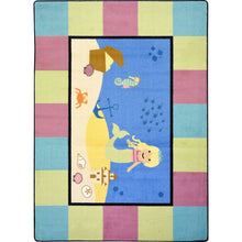 Kid Essentials Lil' Mermaid 3'10" x 5'4" Area Rug in Color Multi