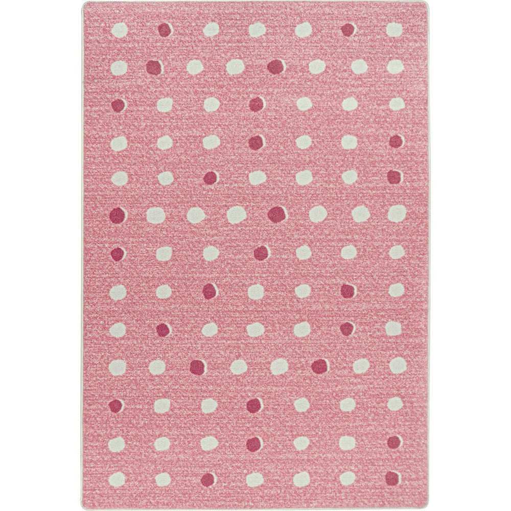 Claremont Kids Little Moons 3'10" x 5'4" Area Rug in Color Blush