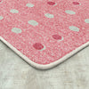 Claremont Kids Little Moons 3'10" x 5'4" Area Rug in Color Blush