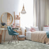 Claremont Kids Little Moons 3'10" x 5'4" Area Rug in Color Linen