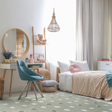 Claremont Kids Little Moons 3'10" x 5'4" Area Rug in Color Linen