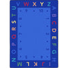 Kid Essentials Lively Letters 5'4" x 7'8" Area Rug in Color Multi