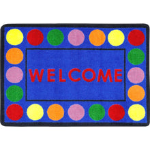 Kid Essentials Lots of Dots 2'8" x 3'10" Area Rug in Color Multi
