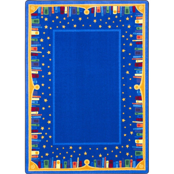 Kid Essentials Magic of Reading 5'4" x 7'8" Area Rug in Color Multi